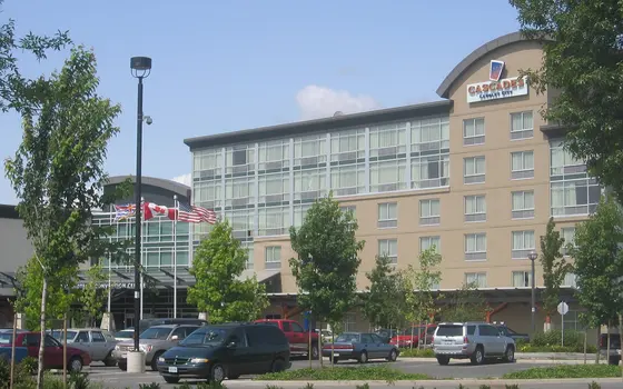 Cascades Casino Langley, the building seen from outside